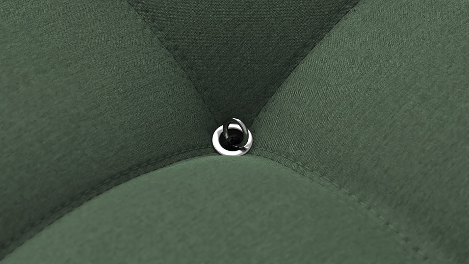 Bellini OttomanEvergreen Brushed Weave