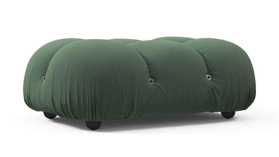 Bellini OttomanEvergreen Brushed Weave