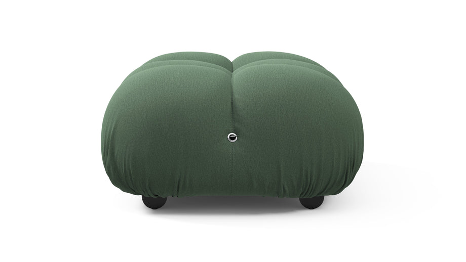 Bellini OttomanEvergreen Brushed Weave