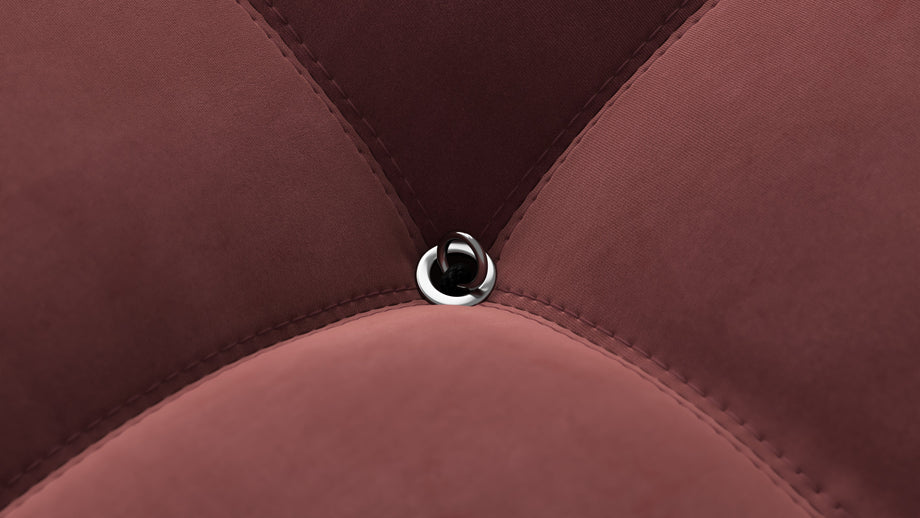 Bellini OttomanMaroon Velvet