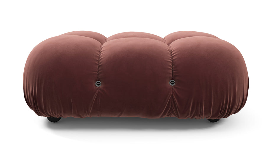 Bellini OttomanMaroon Velvet