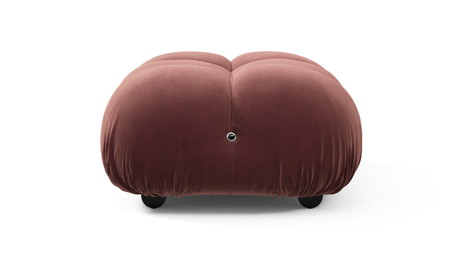 Bellini OttomanMaroon Velvet