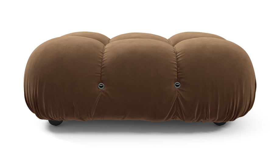 Bellini OttomanMocha Velvet