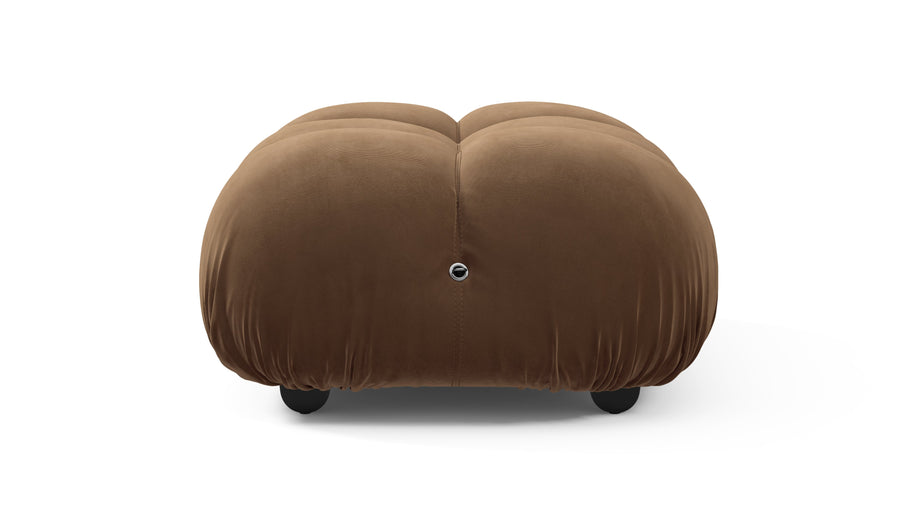 Bellini OttomanMocha Velvet