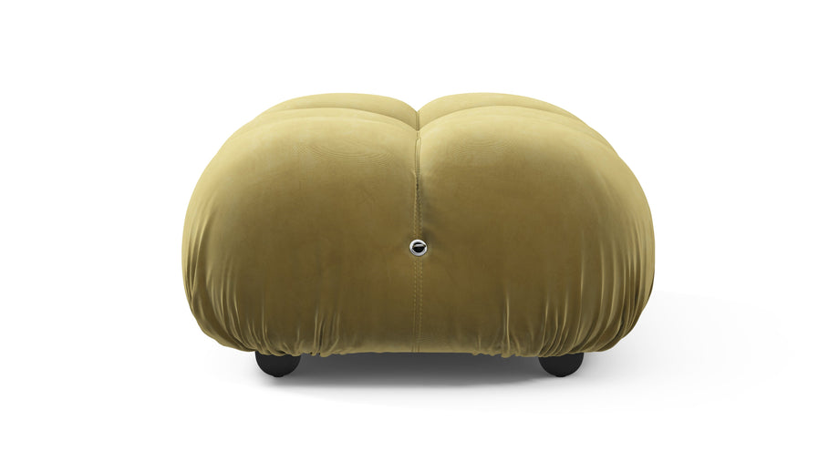 Bellini OttomanOlive Gold Velvet