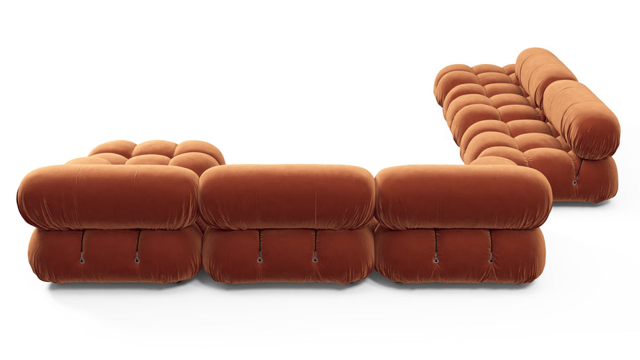 Seccional grande BelliniSpice Velvet