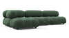 Bellini Sectional - Evergreen Brushed Weave - Image 2