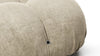 Bellini Sectional - Beige Gray Chenille - Image 6