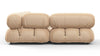 Bellini Sectional - Ecru Velvet - Image 4