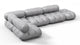 Bellini Sectional - Light Gray Velvet - Image 3
