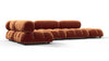 Bellini Sectional - Spice Velvet - Image 2