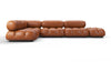 Bellini Sectional - Tan Premium Leather - Image 1