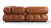 Bellini Sectional - Tan Premium Leather - Image 4
