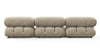 Bellini Sectional - Beige Gray Chenille - Image 5