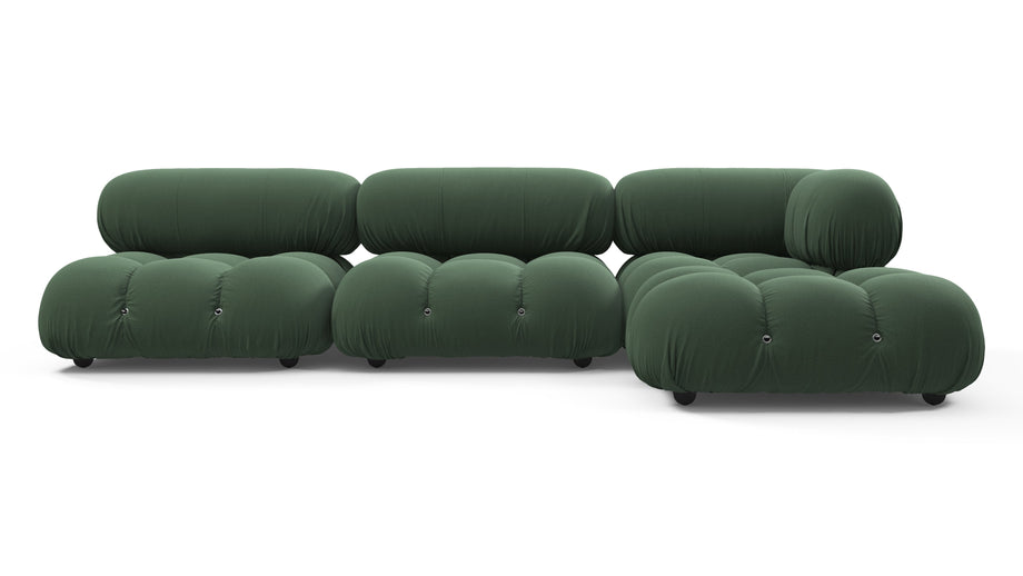 Bellini SeccionalEvergreen Brushed Weave