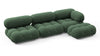 Bellini Sectional - Evergreen Brushed Weave - Image 3