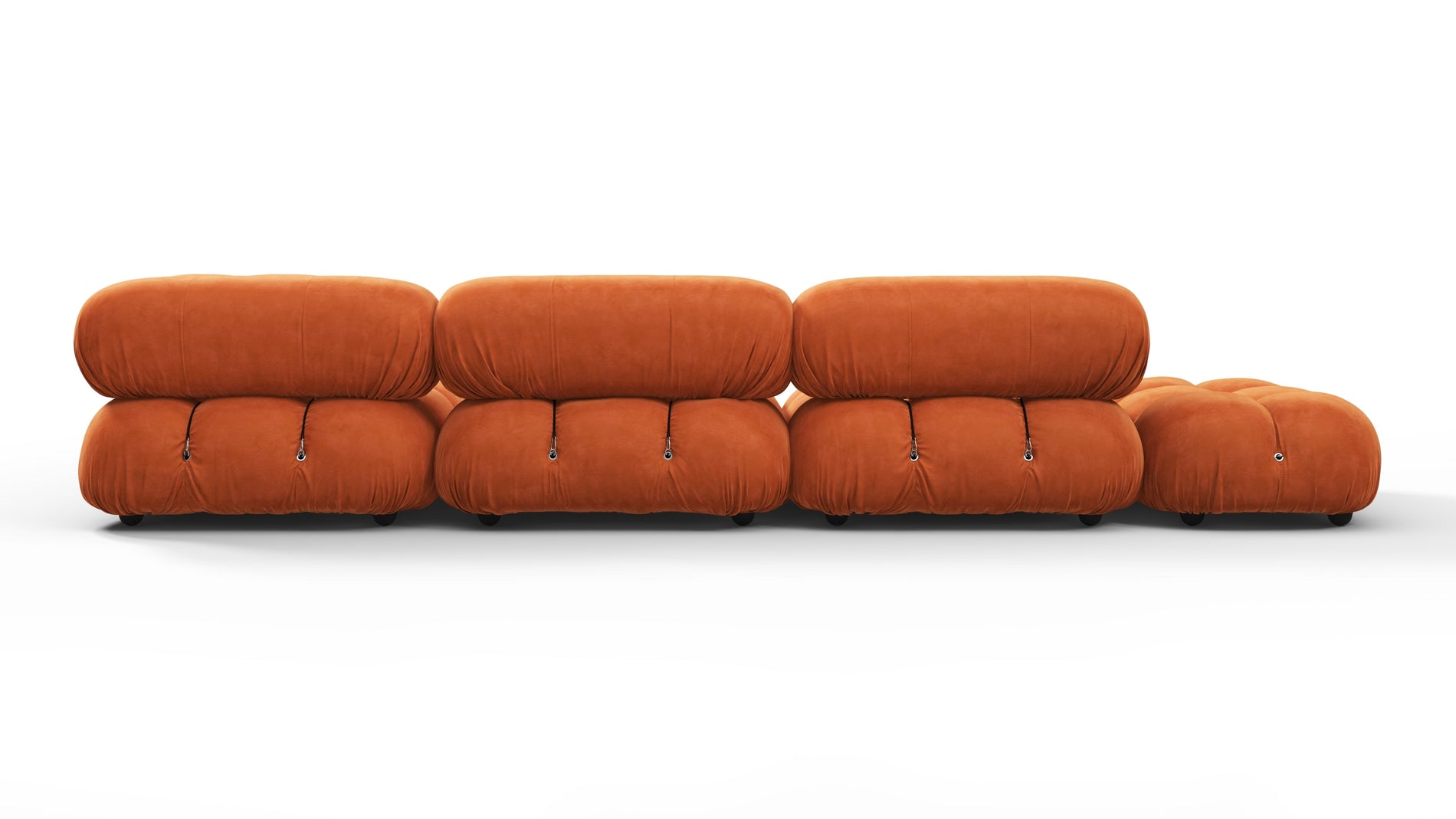 Bellini SectionalApricot Velvet