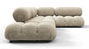Bellini Sectional - Beige Gray Chenille - Image 4