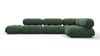 Bellini Sectional - Evergreen Brushed Weave - Image 1
