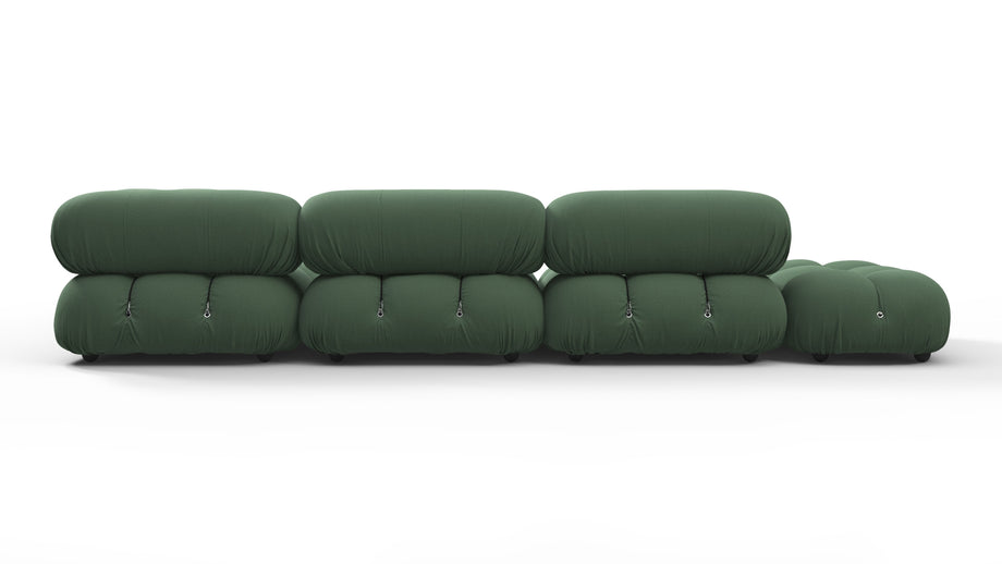 Bellini SectionalEvergreen Brushed Weave