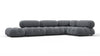 Bellini Sectional - Gray Boucle - Image 2