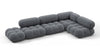 Bellini Sectional - Gray Boucle - Image 3