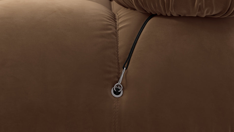 Bellini SectionalMocha Velvet