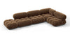 Bellini Sectional - Mocha Velvet - Image 3