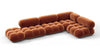 Bellini Sectional - Spice Velvet - Image 3