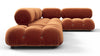Bellini Sectional - Spice Velvet - Image 4