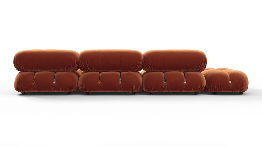 Bellini SectionalSpice Velvet