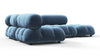 Bellini Sectional - Aegean Blue Velvet - Image 2