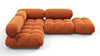 Bellini Sectional - Apricot Velvet - Image 2