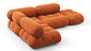 Bellini Sectional - Apricot Velvet - Image 4