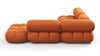 Bellini Sectional - Apricot Velvet - Image 7