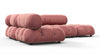 Bellini Sectional - Blush Pink Velvet - Image 2
