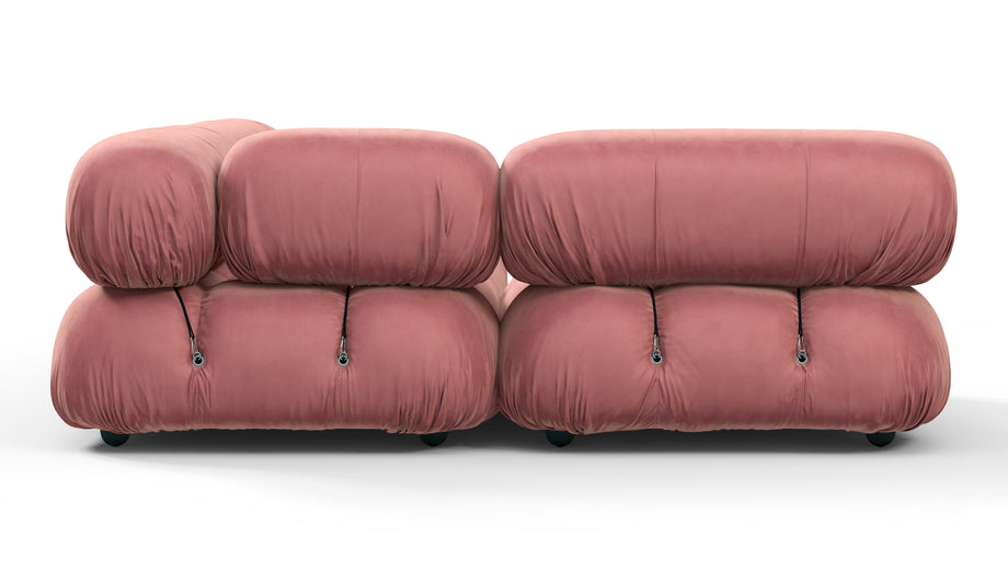 Bellini SectionalBlush Pink Velvet