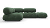 Bellini Sectional - Evergreen Brushed Weave - Image 1