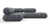 Bellini Sectional - Gray Boucle - Image 1