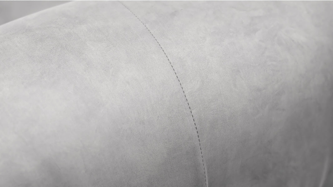 Bellini SectionalLight Gray Velvet