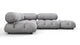 Bellini Sectional - Light Gray Velvet - Image 1