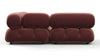 Bellini Sectional - Maroon Velvet - Image 4