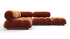 Bellini Sectional - Spice Velvet - Image 1