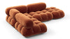 Bellini Sectional - Spice Velvet - Image 3