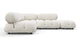 Bellini Sectional - White Boucle - Image 1