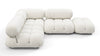 Bellini Sectional - White Boucle - Image 2