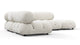 Bellini Sectional - White Boucle - Image 3
