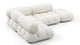 Bellini Sectional - White Boucle - Image 4