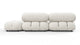 Bellini Sectional - White Boucle - Image 6