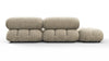 Bellini Sectional - Beige Gray Chenille - Image 5